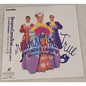 Dreams Come True Wonderland '91 Laserdisc (1992) Japan NM Laserdisc Orig Shrink